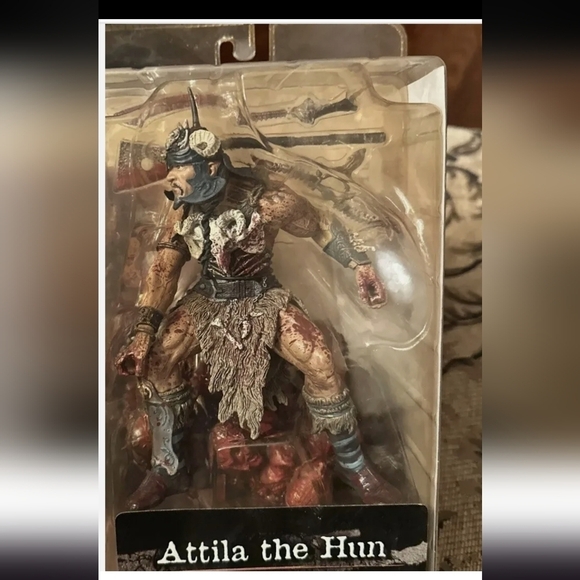 McFarlane Monsters 6 Faces of Madness Attila the Hun Action Figure - Picture 4 of 7
